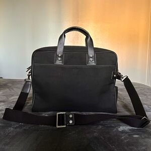 Coach briefcase canvas man